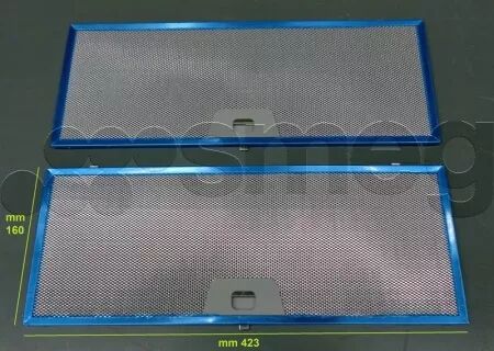 Filtre &agrave; graisse m&eacute;tal - Smeg r&eacute;f. 693410764 (pi&egrave;ce d\'origine)