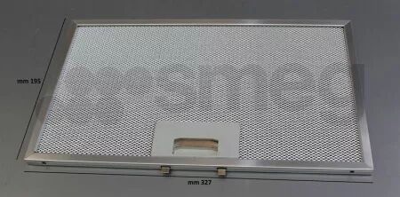 Filtre &agrave; graisse m&eacute;tal - Smeg r&eacute;f. 693410865 (pi&egrave;ce d\'origine)