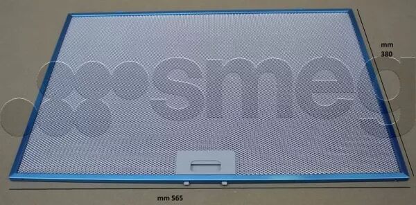 Filtre � graisse m�tal - Smeg r�f. 693410925 (pi�ce d\'origine)