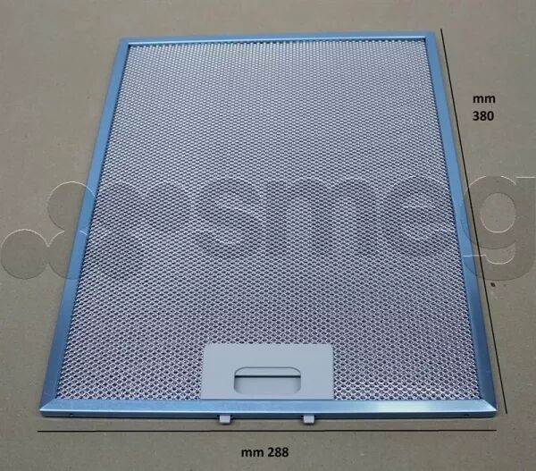 Filtre � graisse m�tal - Smeg r�f. 693410926 (pi�ce d\'origine)