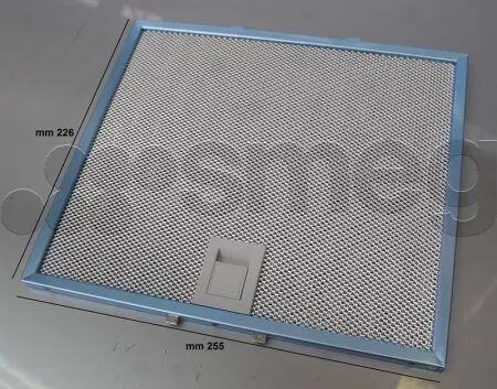 Filtre &agrave; graisse m&eacute;tal - Smeg r&eacute;f. 693411016 (pi&egrave;ce d\'origine)