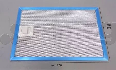 Filtre &agrave; graisse m&eacute;tal - Smeg r&eacute;f. 693411160 (pi&egrave;ce d\'origine)