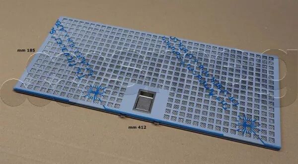 Filtre � graisse m�tal - Smeg r�f. 693411291 (pi�ce d\'origine)
