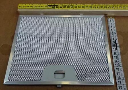 Filtre &agrave; graisse m&eacute;tal - Smeg r&eacute;f. 763410365 (pi&egrave;ce d\'origine)
