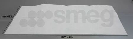 Filtre &agrave; graisse m&eacute;tal - Smeg r&eacute;f. 763410638 (pi&egrave;ce d\'origine)