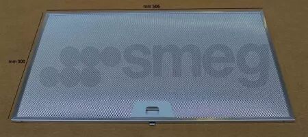 Filtre &agrave; graisse m&eacute;tal - Smeg r&eacute;f. 763410749 (pi&egrave;ce d\'origine)