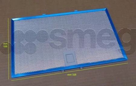 Filtre &agrave; graisse m&eacute;tal - Smeg r&eacute;f. 763411060 (pi&egrave;ce d\'origine)