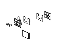Fixation pivot - Jacob Delafon R&eacute;f. R9A1349NF