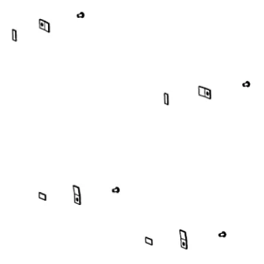 Fixe vitre - SUPRA Réf. FR0200260B