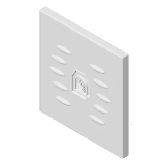 Fond en Alutec� - MCZ (Cadel-FreePoint-Red) R�f.43650021