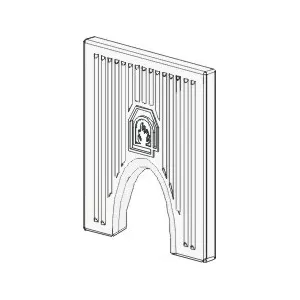 Fond en Alutec� - MCZ (Cadel-FreePoint-Red) R�f.43650031