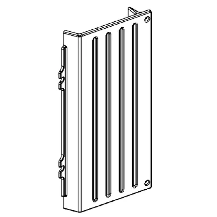 Fonte des fumées - MCZ (Cadel-FreePoint-Red) Réf.4D13018301061