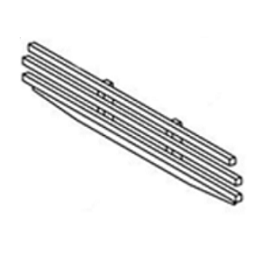 Garde-b�ches Argent - STOVAX R�f. RVAC005