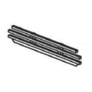 Garde-bûches Noir - STOVAX Réf. RV-MEC9324B