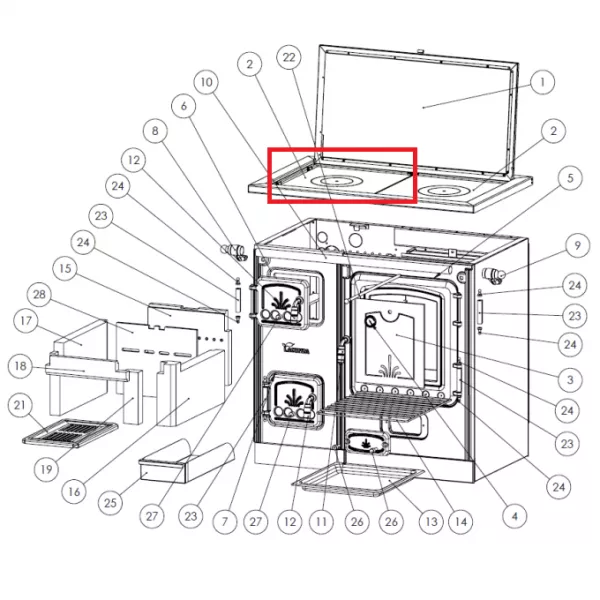 Grande protection avec rondelles �maill�es - LACUNZA r�f. 501000000322