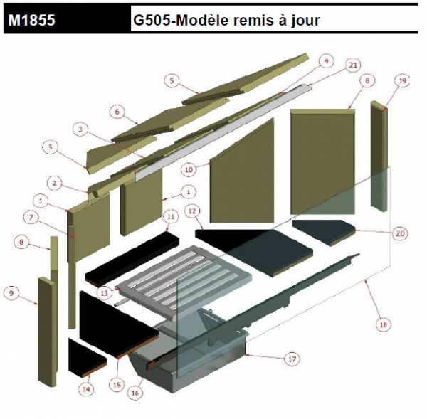 Grille - ROCAL r�f. M1855-67