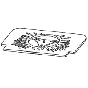 Grille - STOVAX R�f. MEC10242