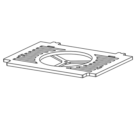 Grille - STOVAX R�f. MEC10869