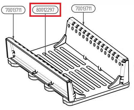 Grille - Thermorossi R�f. 80012297