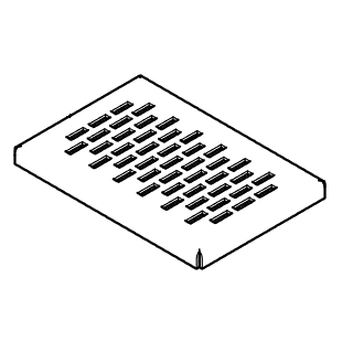 Grille bois - Solzaima réf. IS0103050250009