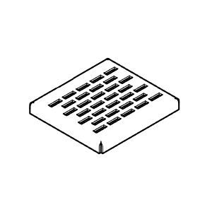 Grille bois - Solzaima réf. IS0103050260007