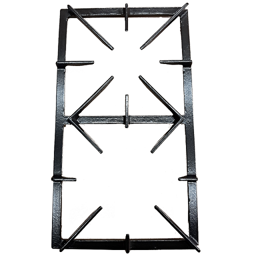 Grille br�leur dessus 6435 �mail Noir - GODIN R�f. 25169643559 (SUIVI)