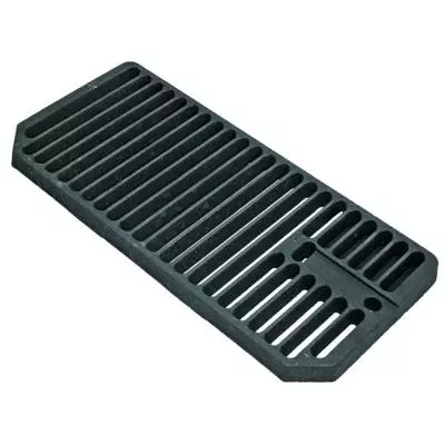 Grille fonte bois et charbon 3755 - pi�ce adaptable = GODIN r�f. 10218375500 (STOCK)