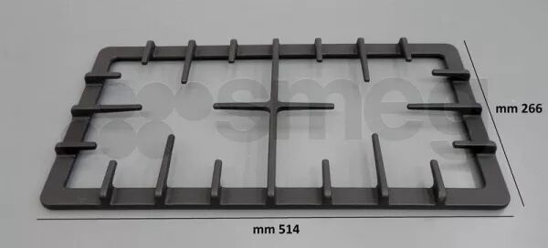 Grille fonte dessus gaz piano Smeg Victoria TR4110
