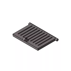 Grille pare-cendre en fonte - MCZ (Cadel-FreePoint-Red) R�f.4130674