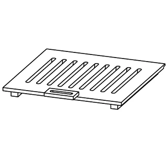 Grille sole foy�re - Heta Scan-Line r�f.0030-0010