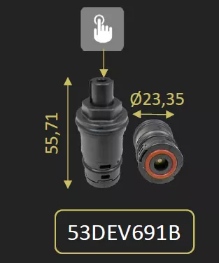INVERSEUR POUR 78CR702THB OU 78690THA - PAINI R�f. 53DEV691B
