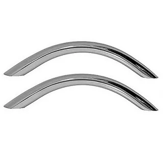 Jeu de 2 poign&eacute;es baignoire chrom&eacute;es - Jacob Delafon R&eacute;f. E60327-CP