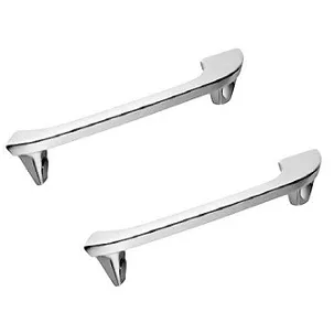 Jeu de 2 poign&eacute;es baignoire chrom&eacute;es - Jacob Delafon R&eacute;f. E75112-CP