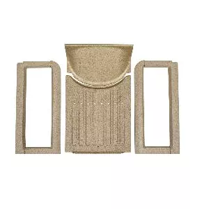 Jeu de vermiculite avec d�flecteur, Bella Vitres - Jydepejsen / Nordlys r�f. 57500280