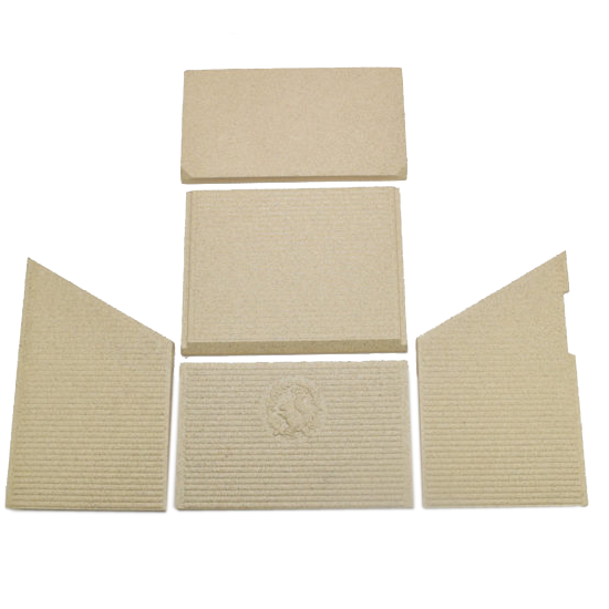 Jeu de vermiculite p8100 sans vitre lat�rale - MORSO R�f. 79811700