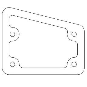 Joint clapet inspection fum�es - MCZ (Cadel-FreePoint-Red) R�f.41801802400