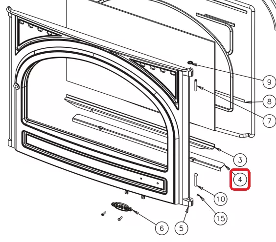 JOINT DE FACADE 366102 INOX - GODIN R�f. 12080366102018