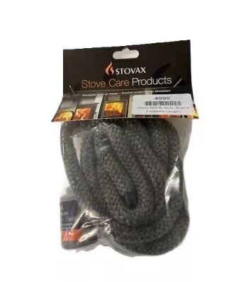 Joint de porte noir 14 mm avec adh�sif Paquet de 2,6 m - STOVAX R�f. 4999