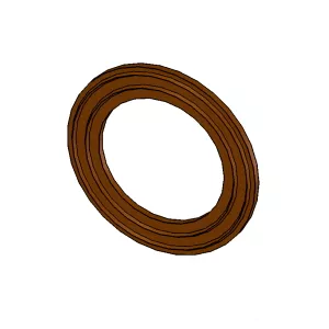 Joint entre la volute et le raccord des fum�es - MCZ (Cadel-FreePoint-Red) R�f.41801502800