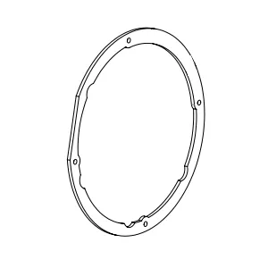 Joint Ventilateur aspiration fumées - MCZ (Cadel-FreePoint-Red) Réf.41801600800