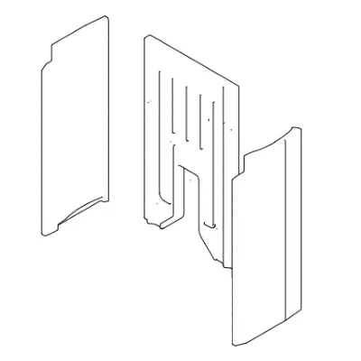 KIT BRIQUES REFRACTAIRES - PALAZZETTI R�f. 895745730 (STOCK)