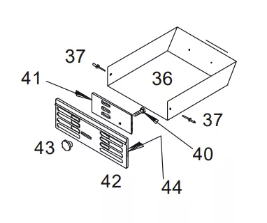 KIT CENDRIER COMPLET - INVICTA R&eacute;f. C6660-14