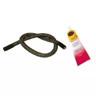 Kit colle + Joint Fireglass noir �6 - MCZ (Cadel-FreePoint-Red) R�f.41201203600C