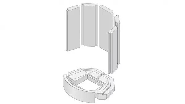 Kit complet 9 briques Skyline - Hark r�f. ETSTO0605013 (SUIVI)