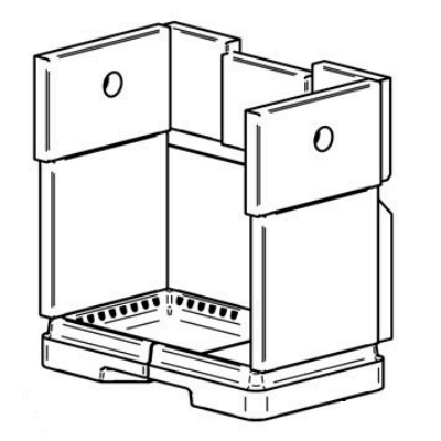 Kit complet de briques r�fractaires  - STOVAX R�f. MEC8433