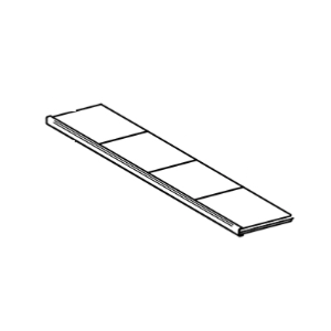 Kit de 4 briques d�flecteurs RVS-CE7520 - STOVAX R�f. RVS-MEC12153 (STOCK)