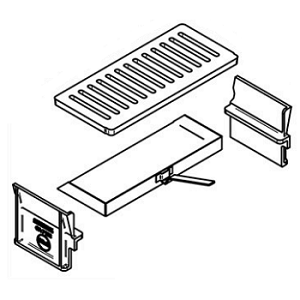 Kit de charbon - STOVAX Réf. 7111SLCE