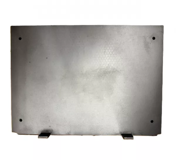 KIT PLAQUE ARRIERE FOYER (avec joint et visserie)  - LORFLAM r�f. 9598266
