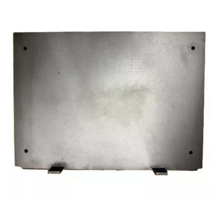 KIT PLAQUE ARRIERE FOYER (avec joint et visserie)  - LORFLAM r&eacute;f. 9598266