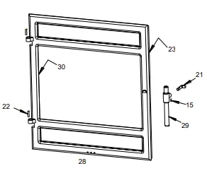 KIT PORTE POELE SIAM - INVICTA Réf. F610566U